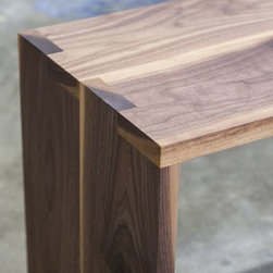 Walnut Bench with Box Joints - Products