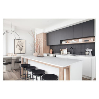 Project Faye - Contemporary - Kitchen - Toronto - by Aloe Design Studio ...