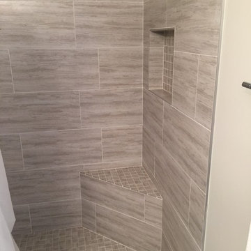 White Bathroom Remodel