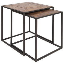 Industrial Side Tables And End Tables by Houzz