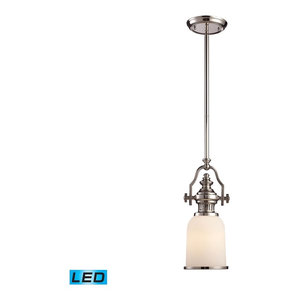 Landmark Lighting Chadwick 66113 1 Led Light Pendant Polished Chadwick 66113 1 Led Light Pendant