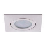Square, white LED recessed light Andrej