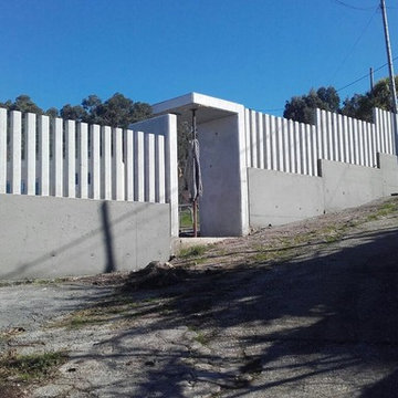 FORMACIÓN DE MURO EXTERIOR VIVIENDA UNIFAMILIAR
