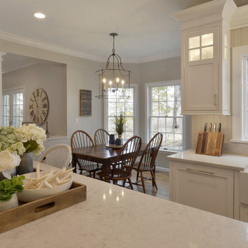 A Traditional Kitchen with a Casual, Beachy Vibe