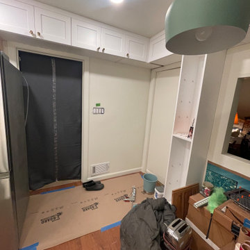 Kitchen Remodel 2024 Oakland/ white and light green