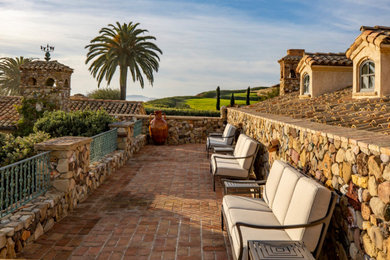 Tuscan home design photo in San Luis Obispo