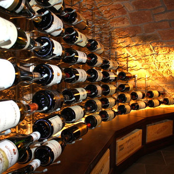 Impressive Wine Cellar Cooling and Lighting Project for a Texas Home