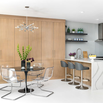 Hinsdale contemporary townhome