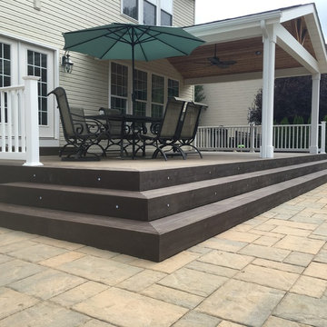 Trex Deck with Roof