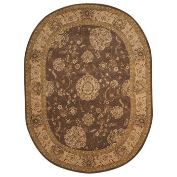 Nourison Nourison 2000 2259 Rug, Grey, 8'0"x8'0" Oval