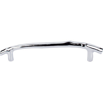 Top Knobs  -  Aspen II Twig Pull 8" (c-c) - Polished Chrome