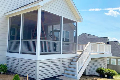 Screen porch and deck 1
