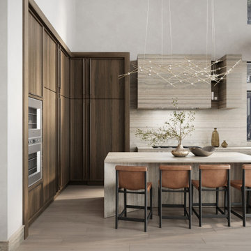 Highlight Harmony — Modern Interior Design with Natural Materials and Light Bala