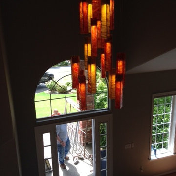 MULTI PENDANT CHANDELIER FOR HIGH CEILING FOYER
