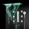 Remote Controlled Led Large Musical Shower System, Style B - Remote Control Ligh