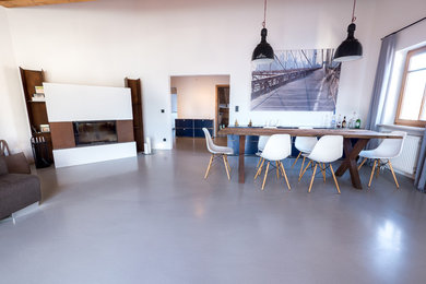 Modernes Wohnzimmer in München