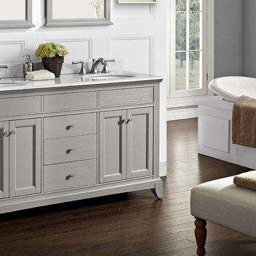 Smithfield 60" Double Bowl Vanity