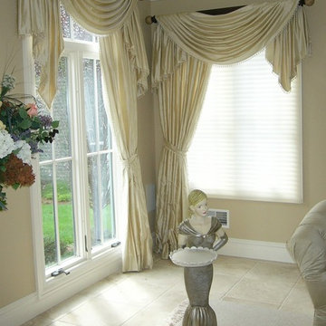 Silk Swags, Jabots, and Panels