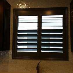 Stained Gray Shutters - Products