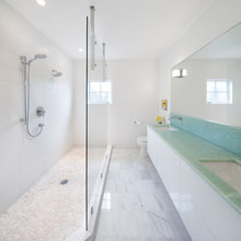 Bathroom long narrow