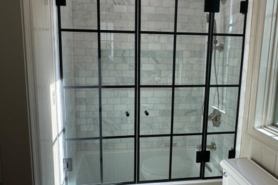 Bathroom - coastal bathroom idea in Miami