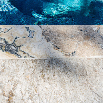 Travertine Coping