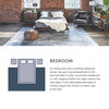 nuLOOM Jaycee Raised Stoneway Indoor/Outdoor Vintage Area Rug, Gray, 5'x8'