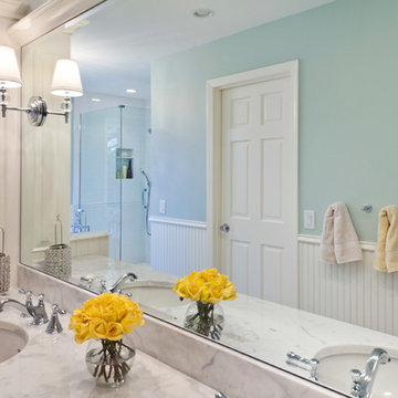 Light and Bright Master Bathroom Remodel