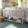 Piper 2 Drawer 2 Door Console Table Greige