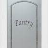 Pantry Door - Classic Arched - Primed - 24" x 80" - Book/Slab Door