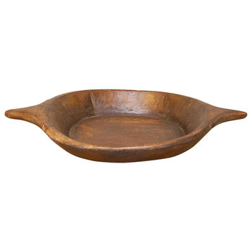 Indian Primitive Wood Bowl