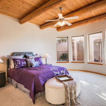 High Desert Luxury with a Pool - Home Staging Photos for 13004 Sunrise Trail NE