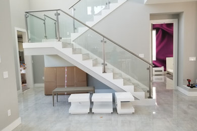 Staircase - modern staircase idea in Other