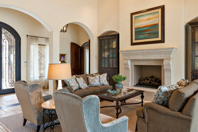 Example of a southwest living room design in Phoenix