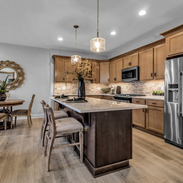 Kitchen and Dining - Bringham at Asher Crossing