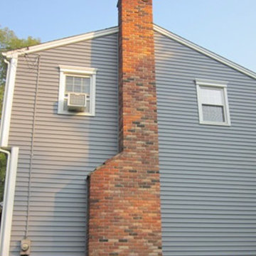 Blue Siding House