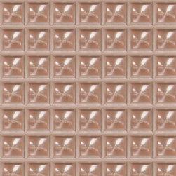 Cayo Copper Square Optic - Wallpaper