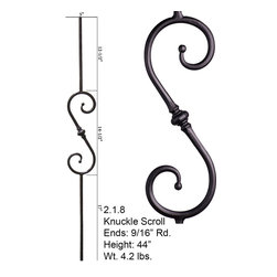 Mediterranean Wrought Iron Balusters - Products