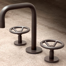 industrial bathroom
