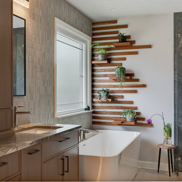 From Dated and Cramped to a Luxurious Spa Retreat
