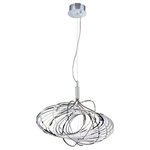 Lite Source Inc. - CEILING LAMP, CHROME/STAINLESS STEEL, TYPE JC/G4 20Wx5 - Lite Source Ceiling Lamp; Chrome/Stainless Steel. Chrome/Stainless Steel. Overall Dimensions (H by W by D): 79 by 27.25 by 15.5. Item Dimensions :- 27.25x79socket :- G45Bulb watt :- 20Bulb class :- JCAssembly requiredIncludes five halogen  bulbs, 20 Watts