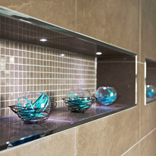 Basement shelves