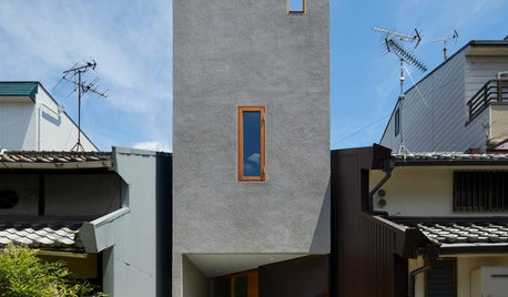 Familienheim in Japan: außen schmal, innen phänomenal