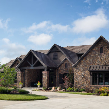 Luxurious Colorado Lodge-Style Custom Home