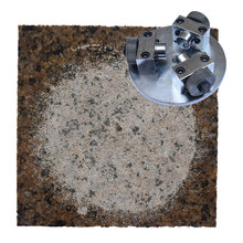 Floor processing bush hammer tool