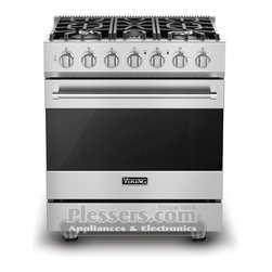 Viking RVGR3305BSS Range - New Model Replaced Viking D3 RDSCG2305BSS - Gas Ranges And Electric Ranges