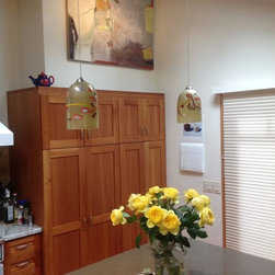 Custom Natural Cherry Cabinets - Kitchen Cabinetry