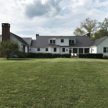 Horseshoe Hill Farm, Garden Elevation - Before