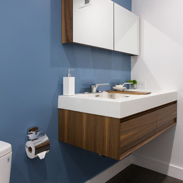 Highland Park Contemporary Bathroom Remodel