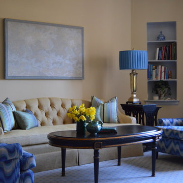 After redecorating.